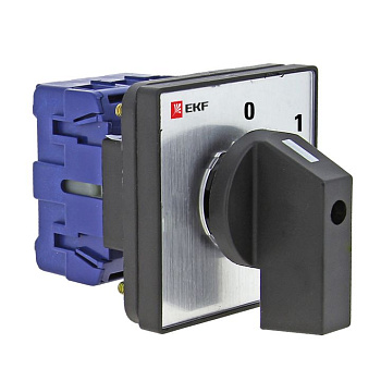 Переключатель кулачковый ПК-1-13 25А 3P "0-1" EKF PROxima Переключатель кулачковый ПК-1-13 25А 3P "0-1" EKF PROxima