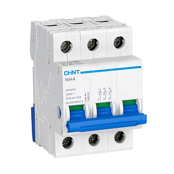Выключатель нагрузки NH4 3P 63A (R)(CHINT)