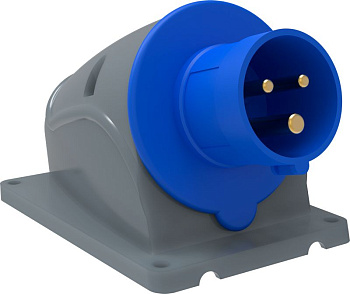 MAGNUM Вилка стац. ССИ-513 16А-6ч 220В 2P+PE IP44 IEK