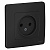 BLANCA С/У РОЗЕТКА без заземления без шторок 16А, 250В, АНТРАЦИТ