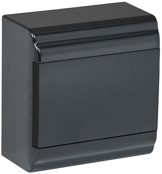 PRIME Корпус пластиковый ЩРН-П-6 черный IP41 IEK