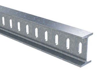 I-образный профиль 50х100, L400, толщ.4,5 мм, горячеоцинкованный