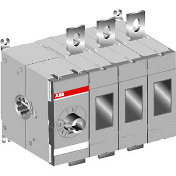 Рубильник OT400E03 до 400А 3-полюсный (без ручки управления)