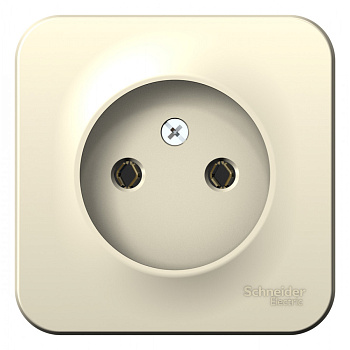 BLANCA О/У РОЗЕТКА без заземления без шторок, 16А, 250В, МОЛОЧНЫЙ BLANCA О/У РОЗЕТКА без заземления без шторок, 16А, 250В, МОЛОЧНЫЙ