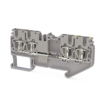 Пружинная клемма серии премиум SRD 2,5Cx2 (Серый)