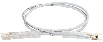 ITK Патч-корд 110-110 1 пара, кат.5Е, 1м, серый