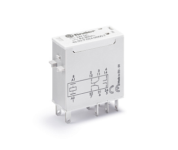 Миниатюрное промышленное электромеханическое реле;  2СO 8A; контакты AgNi; катушка 110В DC; влагозащита RTII; опции: кнопка тест + мех.индикатор +  LED(DC неполяризов.) Миниатюрное промышленное электромеханическое реле;  2СO 8A; контакты AgNi; катушка 110В DC; влагозащита RTII; опции: кнопка тест + мех.индикатор +  LED(DC неполяризов.)