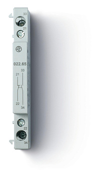 Модуль доп.контактов для 22.44, 22.64; 1NO+1NC 6А