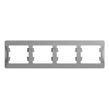 GLOSSA 4-постовая РАМКА, горизонтальная, АЛЮМИНИЙ