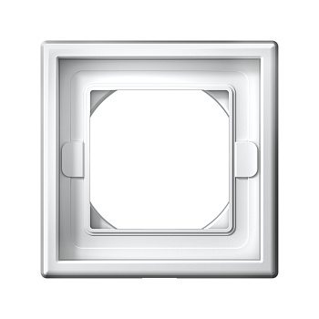 ARTGALLERY 1-постовая РАМКА IP44, БЕЛЫЙ