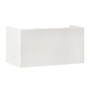 Соединитель (100х40) (2 шт) белый EKF-Plast